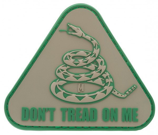 Maxpedition Rubber Patch DON'T TREAD ON ME Arid