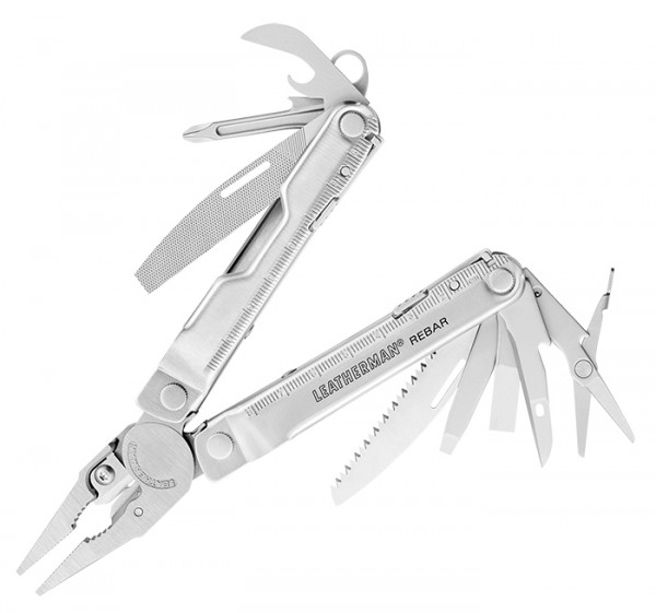 Leatherman Knifeless Rebar with Leather pouch 