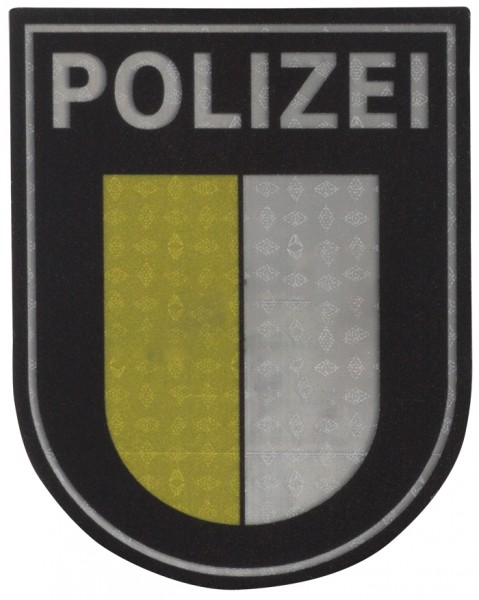 Ärmelabzeichen Polizei Mecklenburg-Vorpommern Reflektierend