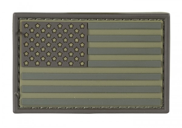 US Flag Multicam Rubber/Velcro