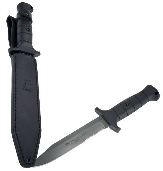 Eickhorn GEK-Wolverine Silver serrated (Bushcraft knife)
