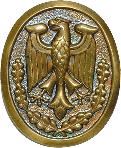 BW Schützenschnurplakette Bronze