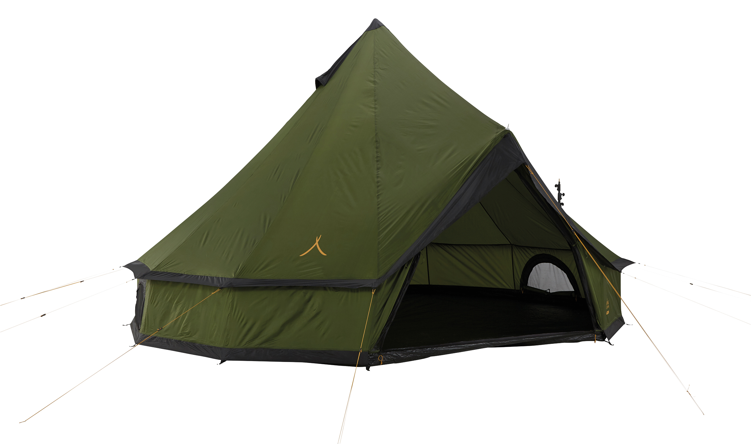Mil-Tec 3-Person Plus Storage Space Waterproof Army Camping Festival Tent Green 