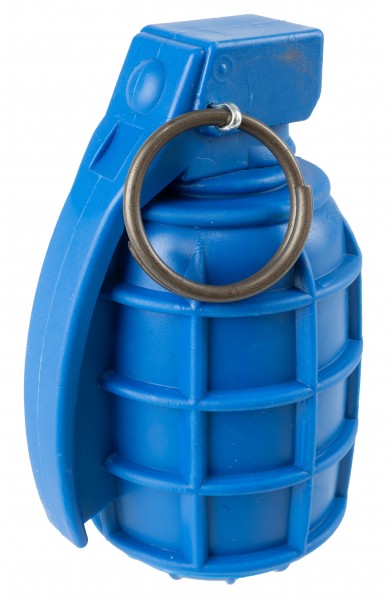 Trainingsgerät BW-Handgranate mit Sicherungssplint Blau