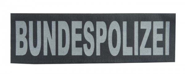 Letra Groß Bundespolizei /copia de la tarjeta de servicio