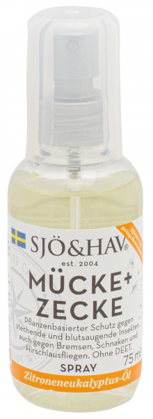 SJÖ&HAV Mücke + Zecke Abwehrspray 75 ml
