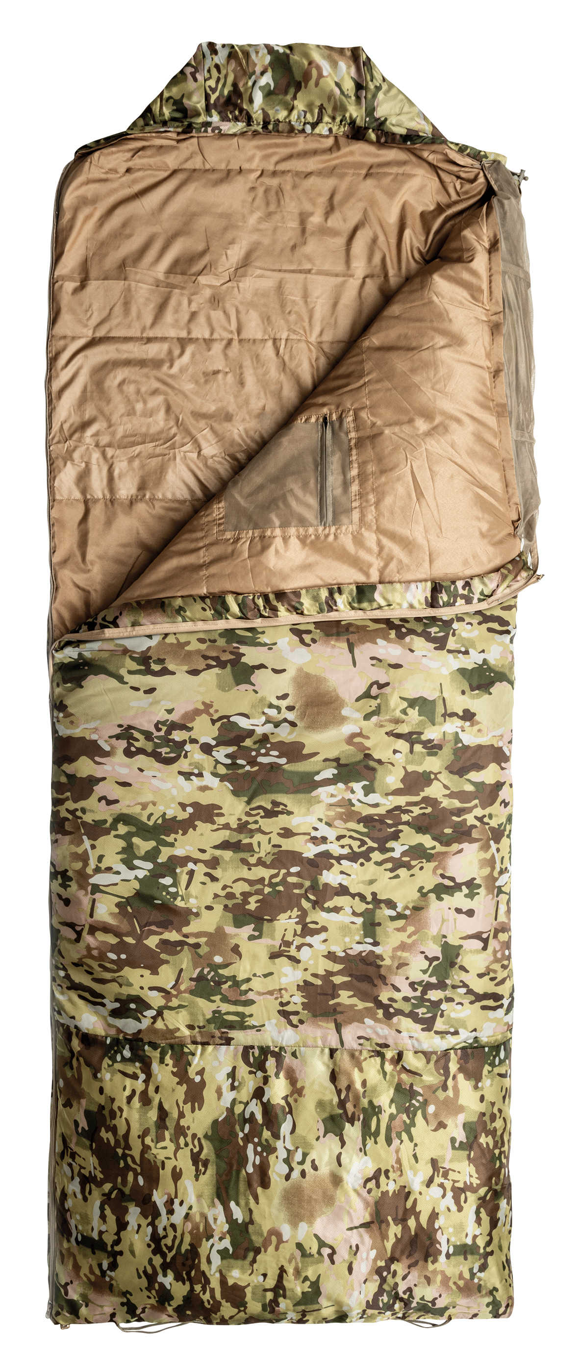 Snugpak JUNGLE BAG BLACK Square Tropical Sleeping Bag with Hood & Mosquito Net 