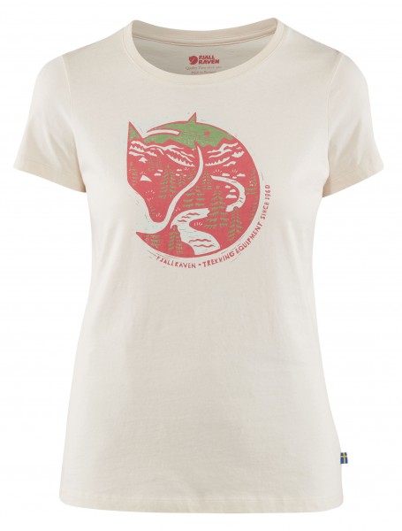 Camiseta estampada Fjällräven Arctic Fox para mujer