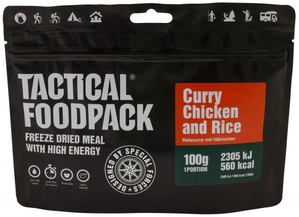 Tactical Foodpack - Reiscurry mit Hähnchen