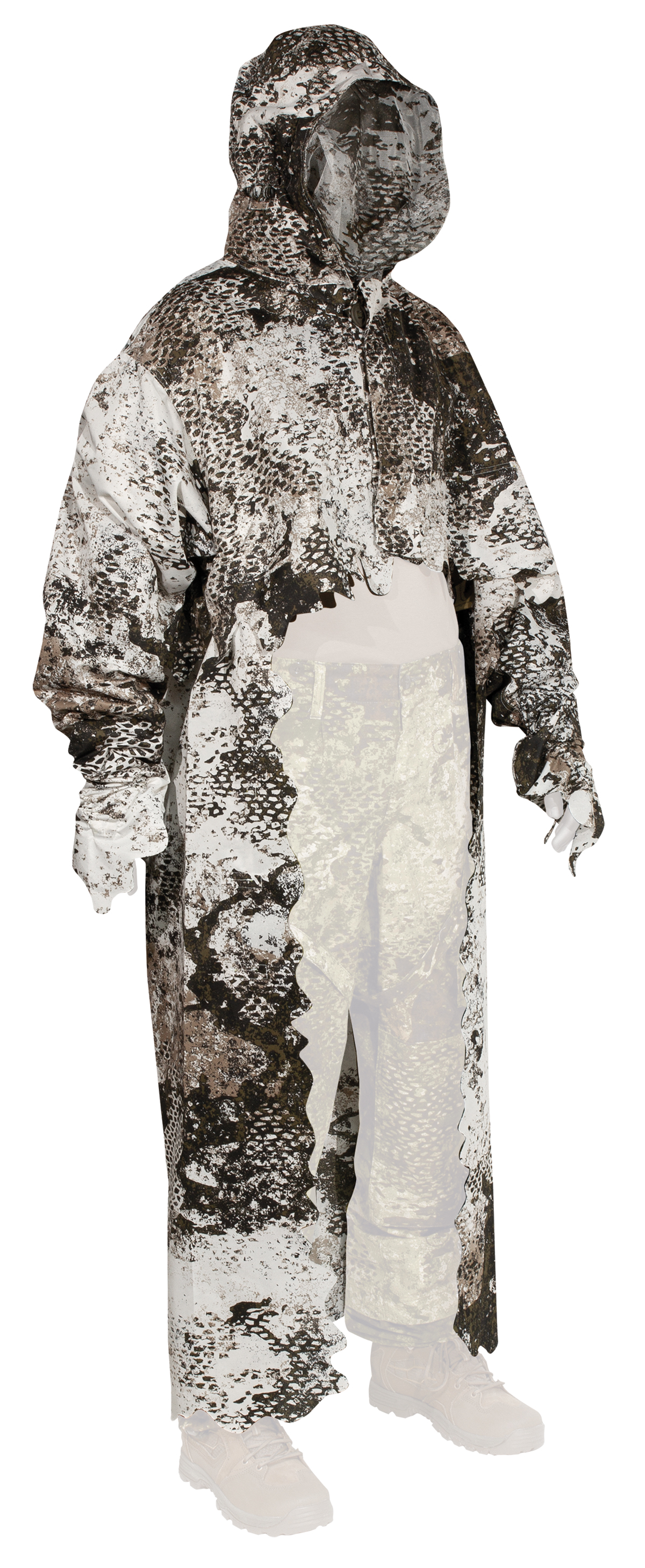 Camouflage 3D Quiet Fast Dry Realtree Jungle Leaf Net Cloak 