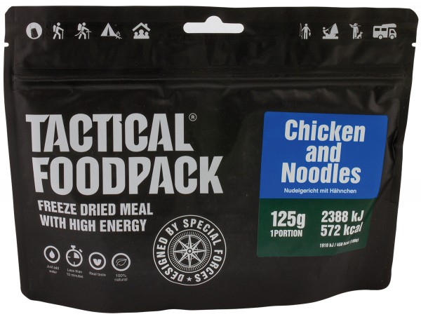 Tactical Foodpack - Potrawa z makaronu z kurczakiem
