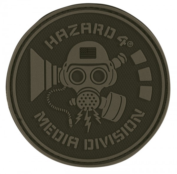 Hazard 4 Media Division Rubber Patch
