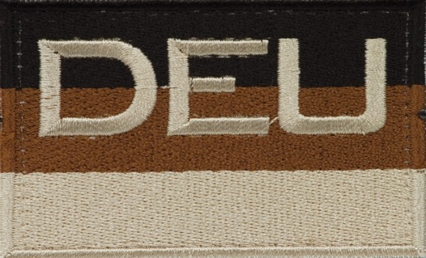 BW Hoheitsabzeichen DEU Sand mit Klettband - Groß
