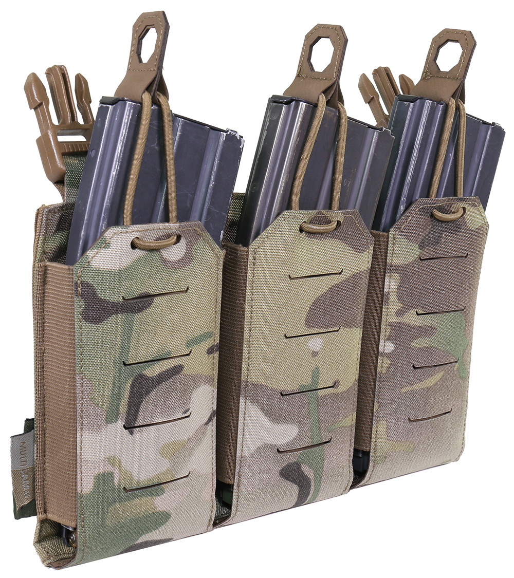 Details about   IDOGEAR Tactical LSR 556 Mag Pouch Triple Mag Carrier MOLLE Pouch Laser Cut Camo 