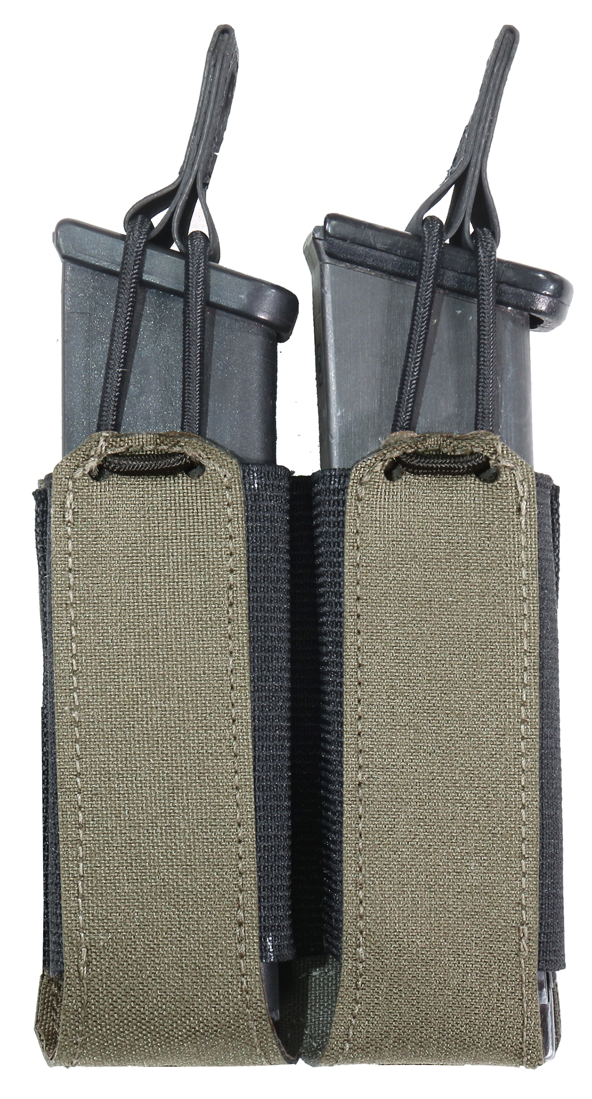 WARRIOR was Laser Cut Double Bungee Pistol Mag Pouch A.S 