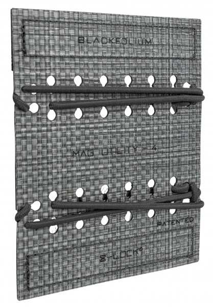Blackfolium 8-Lock MAG Utility - 4 Panel Organizador