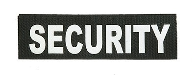 Reflective lettering Small /Klett Security