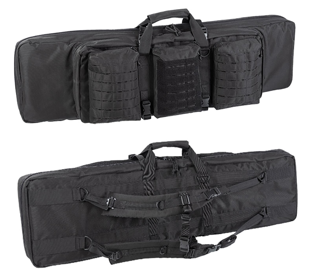 37" Tactical Shoulder Sling Gun Bag Padded AEG Rifle Shotgun Soft Case Bag Black 