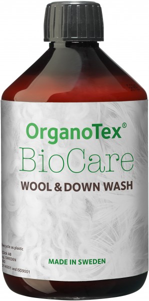 OrganoTex BioCare Wool & Down Wash 500ml (ekologiczny detergent do prania wełny)