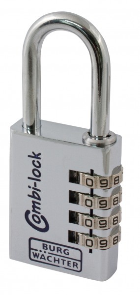 Burg-Wächter Combi Lock 90 40 Chromo combination lock