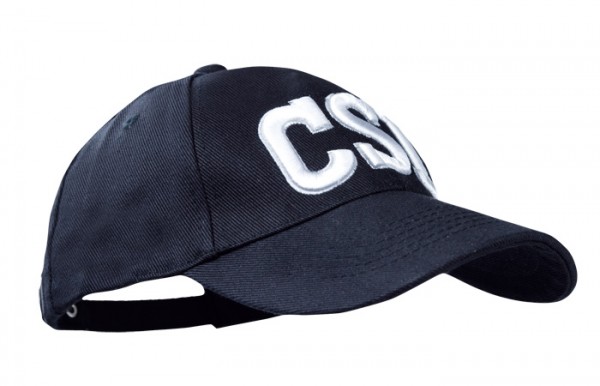 Baseball Cap Schwarz 3-D CSI