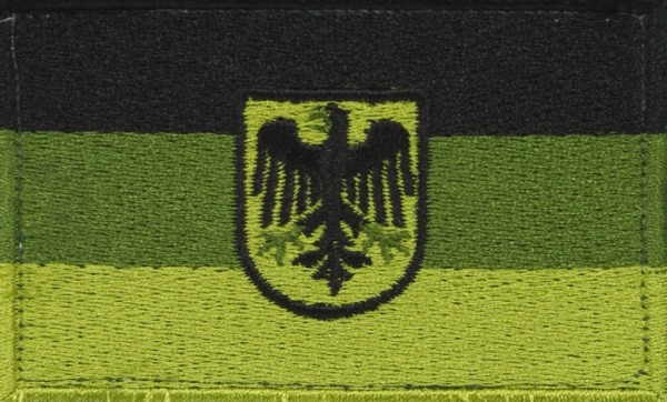 BW Hoheitsabzeichen Aigle Olive avec Velcro Grand