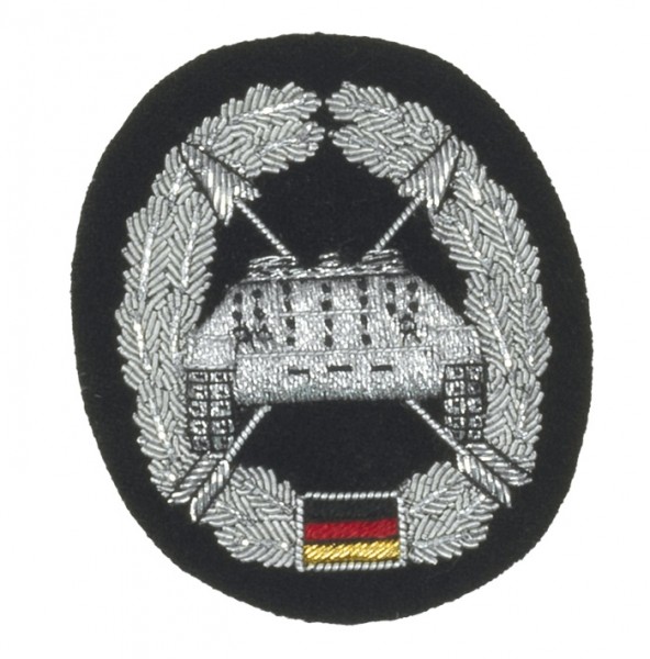 Beret badge Panzerjäger hand embroidered