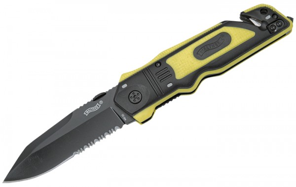 Walther Emergency Rescue Knife Gelb