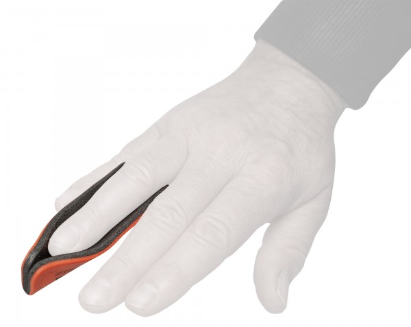 Rhino Rescue Finger Splint 3.7 Inch Orange