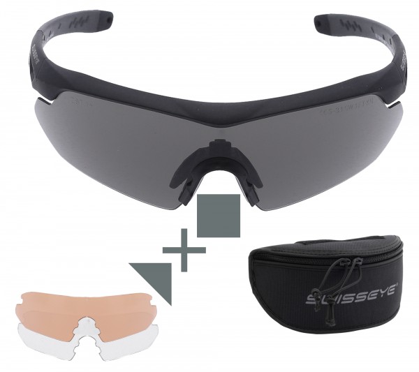 SwissEye Tactical Nighthawk Pro (zestaw okularów ochronnych)