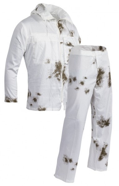 BW Snow Camouflage Suit Polycotton 2-częściowy