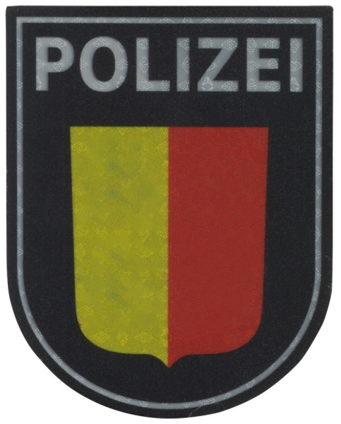 Ärmelabzeichen Polizei Schleswig-Holstein Reflektierend