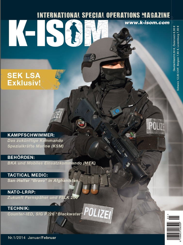 K-ISOM 2/2013 Spezialkräfte Magazin Kommando Bundeswehr Waffe Eliteeinheiten GSG 