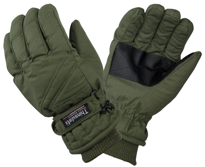 Recon Handschuhe | Thinsulate Oliv Thermo Futter mit Company Deutschland