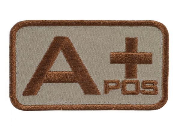 Blood group identification Sand/Brown A pos +