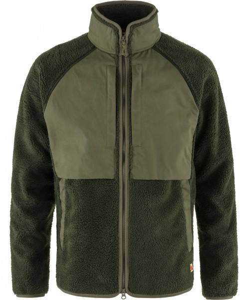Fjällräven Vardag Pile Jacket Outdoor fleece jacket Chestnut-Navy