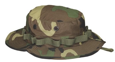 Sombrero de protección contra la humedad Mil-Tec Boonie Woodland