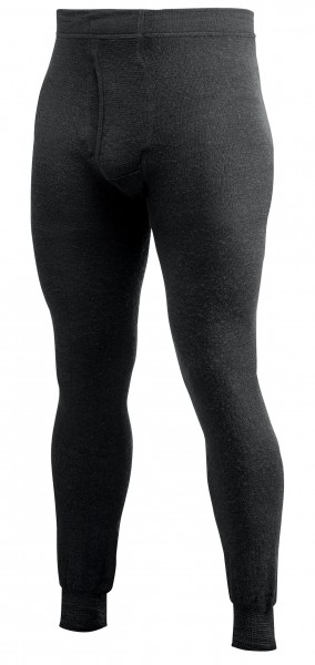 Woolpower Unterhose lang Schwarz 200g