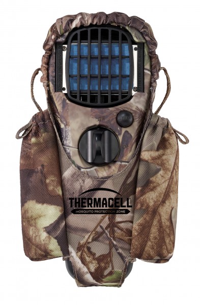 Thermacell holster for mosquito repellent device