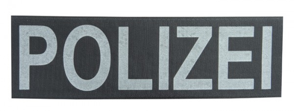 Lettering POLICE Reflective 33 x 10 cm