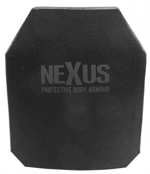 NEXUS Ballistics Nivel III+ Placa trasera de curva simple independiente
